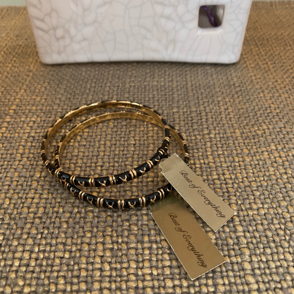 Two Black Bracelets